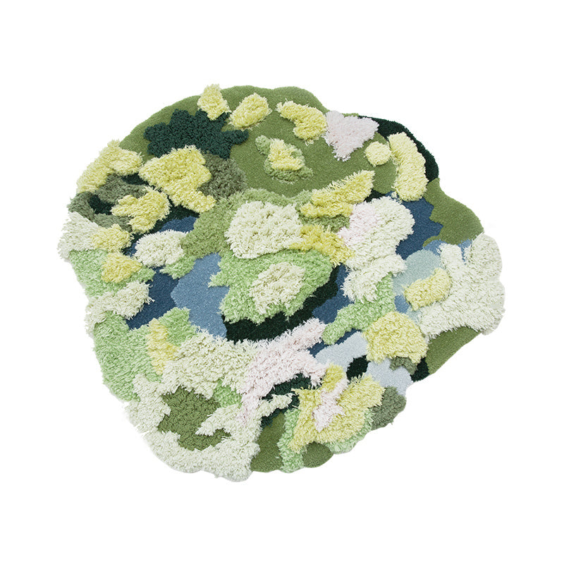Modern Minimalist Bedroom Bedside Wool Rug