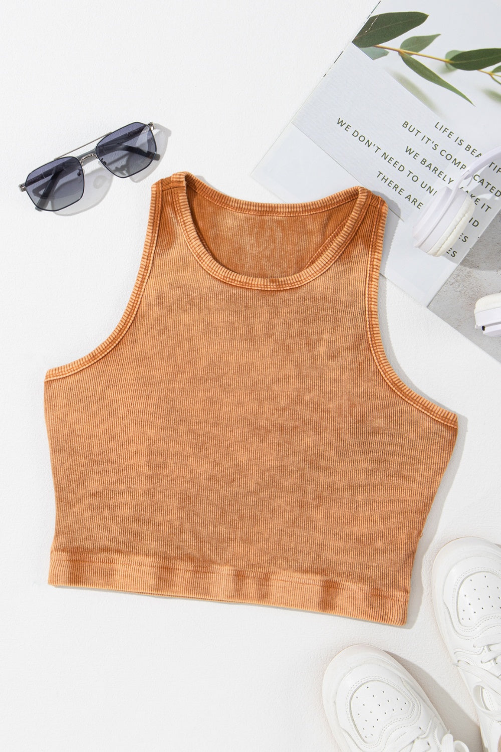 Round Neck Racerback Tank