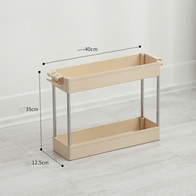 Punch-free Floor-to-ceiling Bathroom Storage Rack Toilet