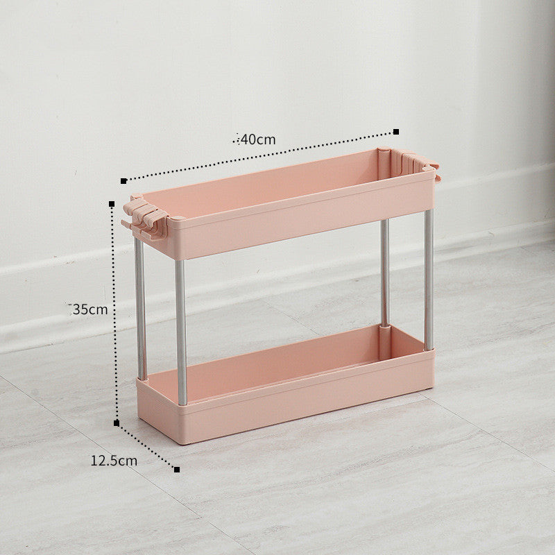 Punch-free Floor-to-ceiling Bathroom Storage Rack Toilet