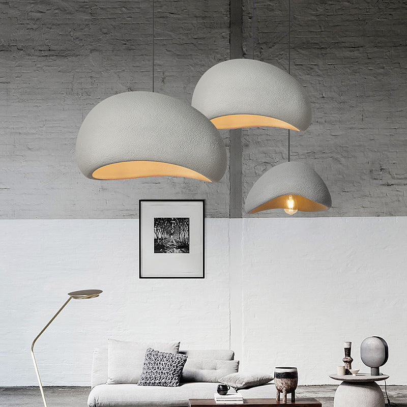 Dining Room Pendant Lamp Nordic Cream Style Living Room Study Bedroom