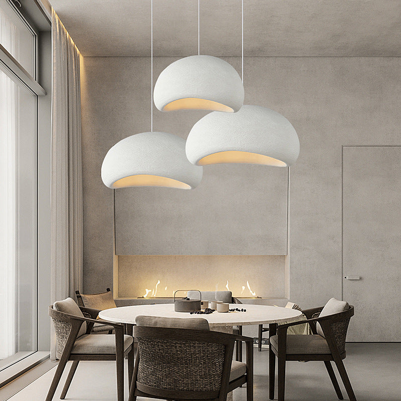 Dining Room Pendant Lamp Nordic Cream Style Living Room Study Bedroom
