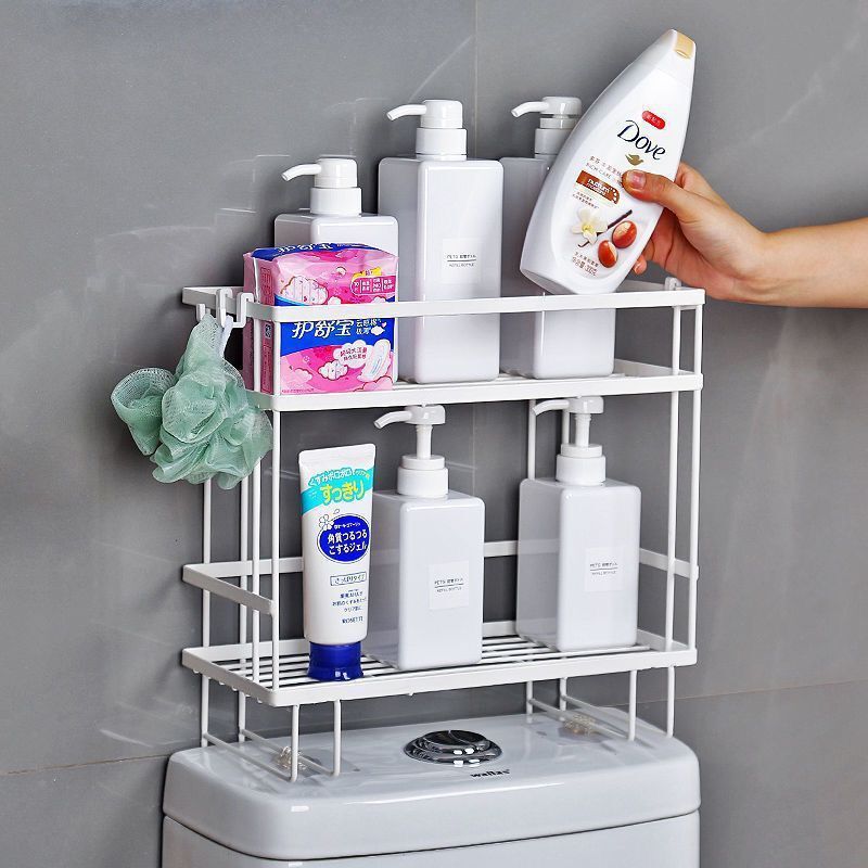 Punch-free Toilet Rack Bathroom Sundries Storage